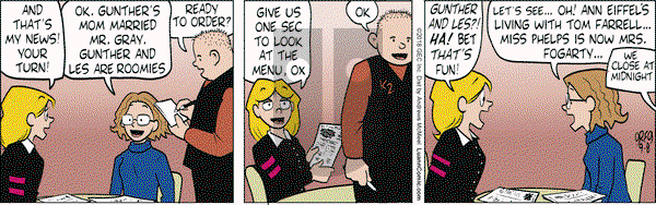 Luann on Saturday September 8, 2018 Comic Strip