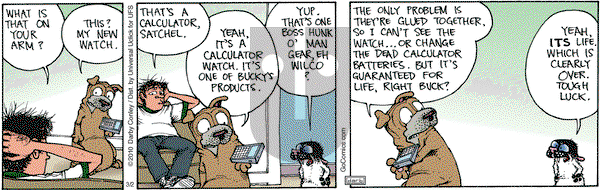 Get Fuzzy on Saturday March 2, 2013 Comic Strip