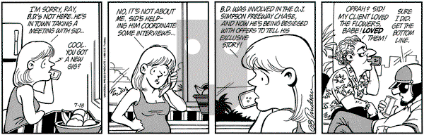 Doonesbury on Monday July 18, 1994 Comic Strip