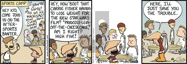 DeFlocked on Friday July 25, 2014 Comic Strip