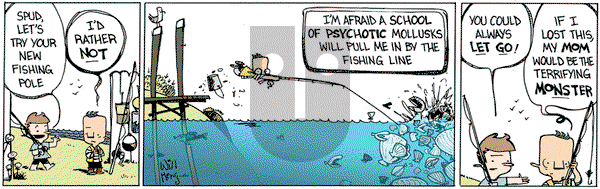 Wallace the Brave on Friday April 1, 2016 Comic Strip