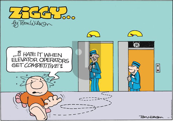 Ziggy on Sunday July 31, 2011 Comic Strip