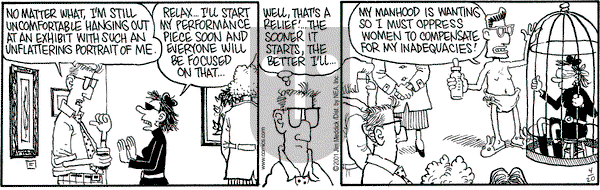 Monty on Friday April 20, 2001 Comic Strip