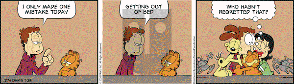 Garfield on Tuesday July 28, 2020 Comic Strip
