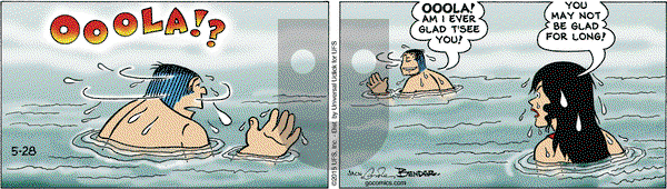 Alley Oop on Thursday May 28, 2015 Comic Strip