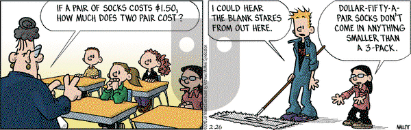Frazz on Monday February 26, 2018 Comic Strip