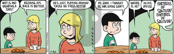 Adam@Home on Friday January 20, 2017 Comic Strip