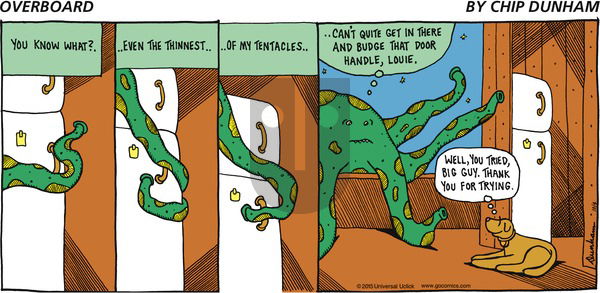 Overboard on Sunday October 4, 2015 Comic Strip