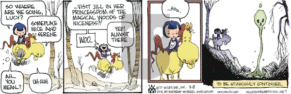 Non Sequitur - Wednesday March 8, 2017 Comic Strip