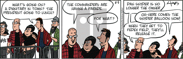 Tank McNamara - Saturday August 5, 2023 Comic Strip