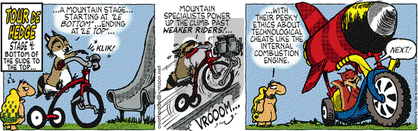 Over the Hedge on Thursday July 22, 2010 Comic Strip
