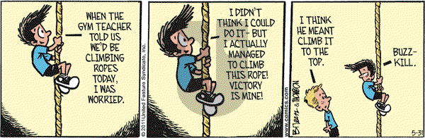 Grand Avenue on Tuesday May 31, 2011 Comic Strip