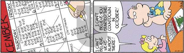 Drabble on Thursday December 19, 2013 Comic Strip