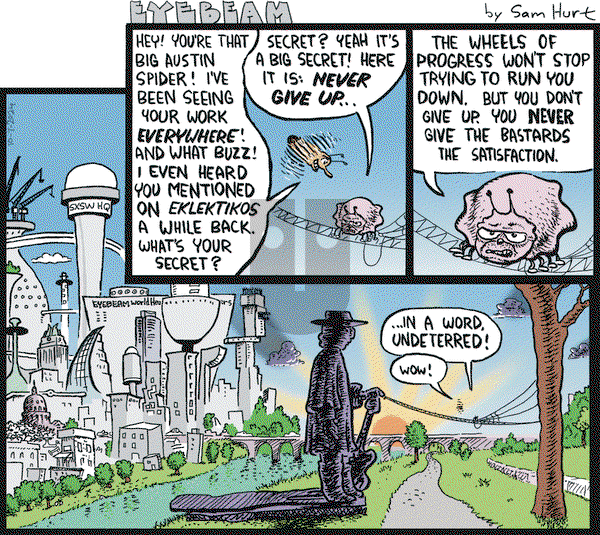 Eyebeam on Monday October 7, 2024 Comic Strip