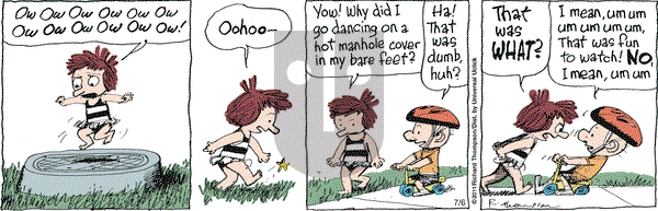 Cul de Sac on Wednesday July 6, 2011 Comic Strip