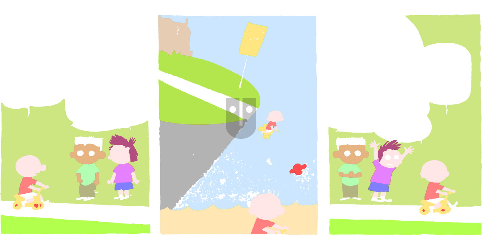Cul de Sac on Sunday July 20, 2014 Comic Strip