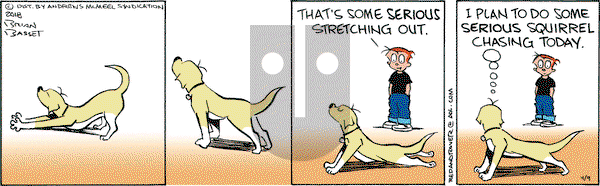 Red and Rover on Monday April 9, 2018 Comic Strip