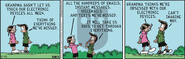 Grand Avenue on Saturday August 18, 2018 Comic Strip
