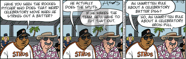 Tank McNamara on Thursday March 13, 2025 Comic Strip