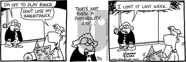 Lola on Monday June 13, 2005 Comic Strip