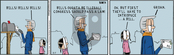 Grand Avenue on Thursday March 7, 2024 Comic Strip