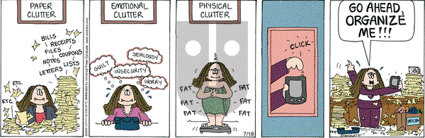 Cathy Classics on Saturday July 18, 2009 Comic Strip
