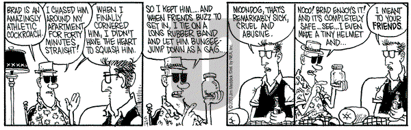 Monty on Wednesday May 14, 2003 Comic Strip