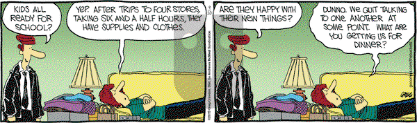 The Buckets on Friday September 20, 2019 Comic Strip