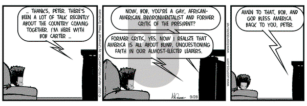 The Boondocks on Friday September 28, 2001 Comic Strip