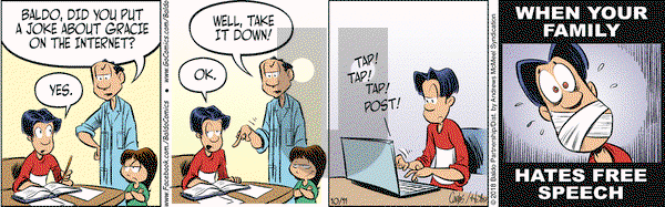 Baldo on Thursday October 11, 2018 Comic Strip