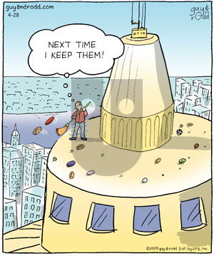 Brevity on Tuesday April 28, 2009 Comic Strip