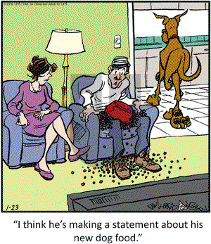 Marmaduke on Monday January 23, 2012 Comic Strip