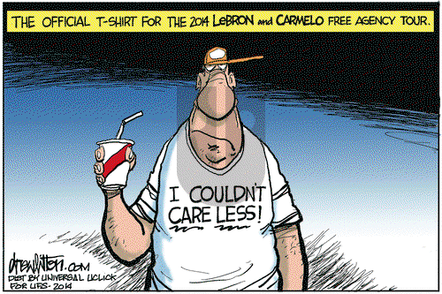 Win, Lose, Drew on Tuesday July 8, 2014 Comic Strip
