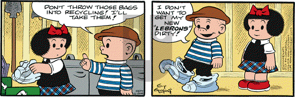 Nancy - Saturday September 6, 2014 Comic Strip