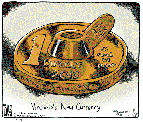 Tom Toles on Thursday February 7, 2013 Comic Strip