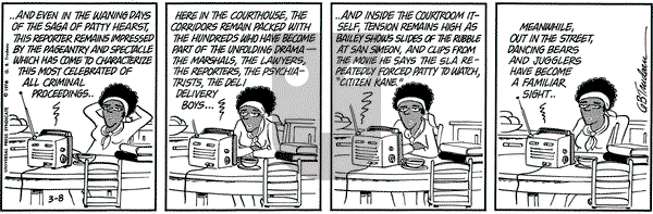 Doonesbury on Monday March 8, 1976 Comic Strip