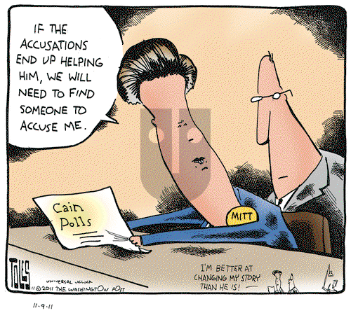 Tom Toles on Wednesday November 9, 2011 Comic Strip