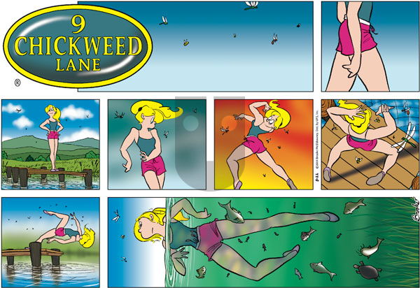 9 Chickweed Lane on Sunday August 22, 2004 Comic Strip