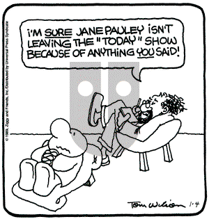 Ziggy on Thursday January 4, 1990 Comic Strip