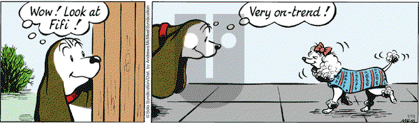 Fred Basset on Monday January 13, 2020 Comic Strip