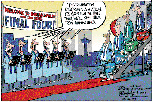 Win, Lose, Drew on Thursday April 2, 2015 Comic Strip