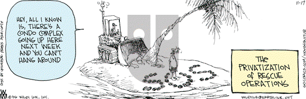 Non Sequitur on Friday November 17, 2006 Comic Strip