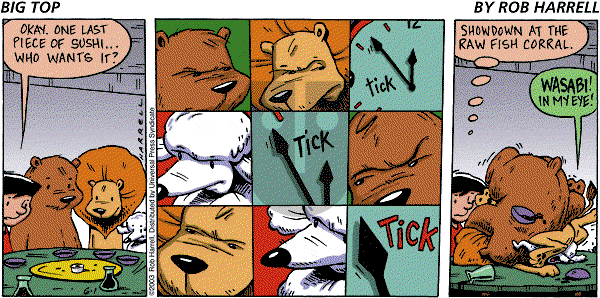Big Top on Sunday June 1, 2003 Comic Strip