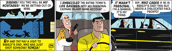 Rip Haywire on Tuesday April 12, 2016 Comic Strip