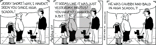 The Born Loser on Friday March 23, 2007 Comic Strip