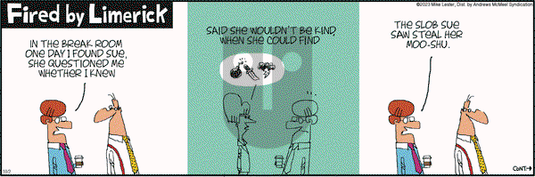 Mike du Jour - Monday October 2, 2023 Comic Strip