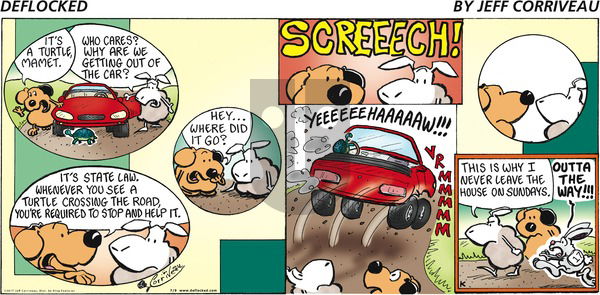 DeFlocked on Sunday July 9, 2017 Comic Strip