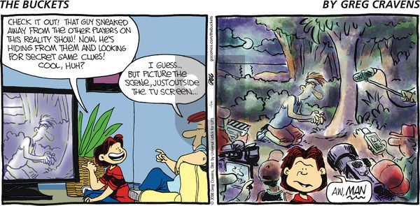 The Buckets on Sunday August 7, 2016 Comic Strip