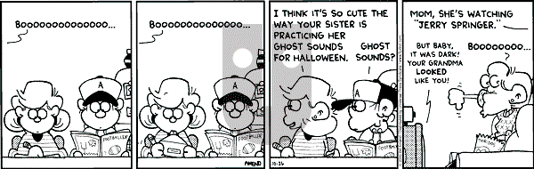 FoxTrot on Thursday October 26, 2000 Comic Strip