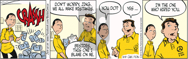 Baldo on Saturday March 9, 2013 Comic Strip